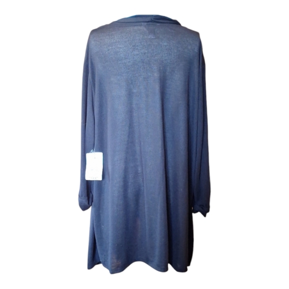 Size 4x set. Includes scarf. Connected top to cardigan. Beautiful super soft - Picture 3 of 8